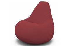 Кресло-мешок kiwi (van poof) красный 100x150x100 см.