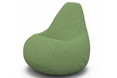Кресло-мешок cooper (van poof) зеленый 100x150x100 см.