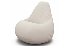 Кресло-мешок kiwi (van poof) бежевый 100x135x100 см.