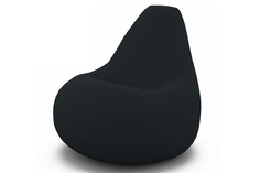 Кресло-мешок tori (van poof) черный 100x150x100 см.