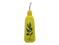 Бутылка для масла nuova cer (nuova cer) зеленый 28 см.