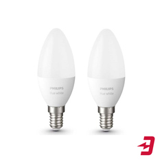 Набор умных ламп Philips Hue Single Bulb E14, 2 шт (929002039904)