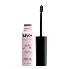 Фиксирующий гель-уход для бровей с маслом семян конопли BARE WITH ME BROW SETTER NYX Professional Makeup