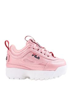 Низкие кеды и кроссовки Fila