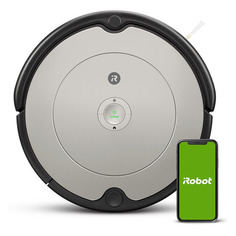 Робот-пылесос iRobot Roomba 698, серебристый/черный [69804rnd]