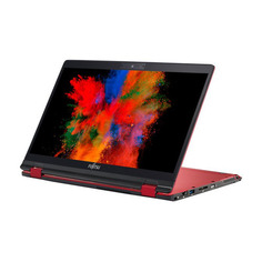 Ноутбук-трансформер Fujitsu LifeBook U9310X, 13.3", Intel Core i5 10210U 1.6ГГц, 16ГБ, 512ГБ SSD, Intel UHD Graphics , noOS, LKN:U931XM0004RU, красный