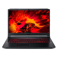 Ноутбуки Ноутбук ACER Nitro 5 AN517-52-57BD, 17.3", IPS, Intel Core i5 10300H 2.5ГГц, 16ГБ, 512ГБ SSD, nVidia GeForce RTX 2060 - 6144 Мб, Eshell, NH.Q8KER.007, черный