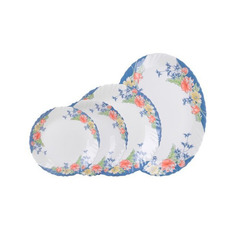 Сервиз столовый LUMINARC Arcopal Florine, 19 предметов, белый [l7786]