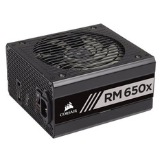 Блок питания Corsair RM650X, 650Вт, 140мм, черный, retail [cp-9020178-eu/rps0108]