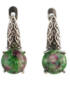 Серьги Бусики Колечки