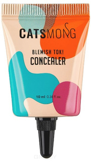 Domix, Увлажняющий консилер Blemish Tok Concealer (2 оттенка), 10 мл, 10 мл, тон - 02 Vanilla Beige Castmong