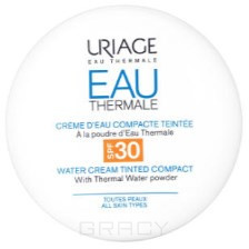 Uriage, Компактная крем-пудра SPF 30 Eau thermale, 10 гр