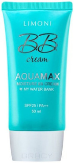 Domix, Увлажняющий ББ-крем для лица Aquamax Moisture BB Cream SPF25/PA++ (2 оттенка), 40 мл, 40 мл, тон 2 Limoni