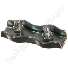 Плоский зажим-соединитель троса Саморезик