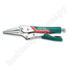 С удлиненными губками и прорезиненными ручками тиски Jonnesway