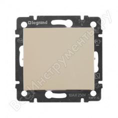 Одноклавишный переключатель Legrand