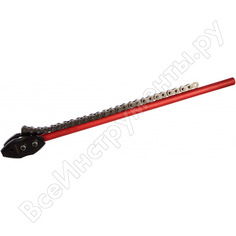 Двуконцевой двусторонний цепной трубный ключ REKON