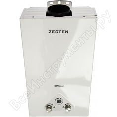 Газовый проточный водонагреватель Zerten