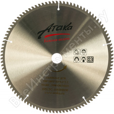 Пильный диск по ламинату и дсп АТАКА