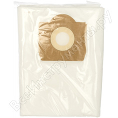 Одноразовые синтетические мешки-пылесборники для строительных пылесосов Калибр