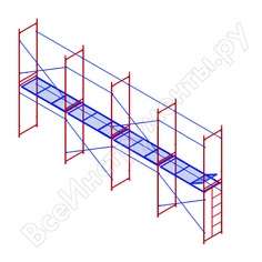 Комплект рамных лесов Мега Mega