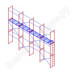 Комплект рамных лесов Мега Mega