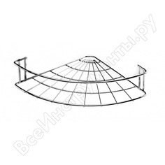 Угловая одноярусная полка VANSTORE