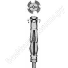 Оцинкованный анкер молли для пустотелых материалов ЗУБР