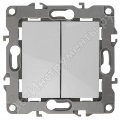 Двойной выключатель ЭРА ERA