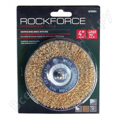 Латунная дисковая кордщетка для дрели Rockforce