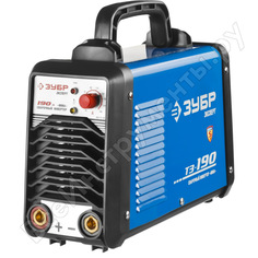 Сварочный инвертор T3, 190 А, MMA, IGBT, ПВ-60%, 1х220 В мин, 180 В ЗУБР