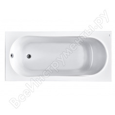 Прямоугольная акриловая ванна Santek