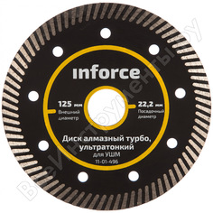 Ультратонкий алмазный диск по керамике для ушм Inforce