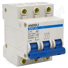 Автоматический выключатель ANDELI
