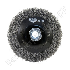 Коническая гофрированная щетка для ушм D.BOR