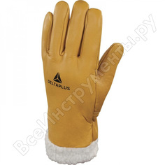 Утепленные кожаные перчатки Delta Plus