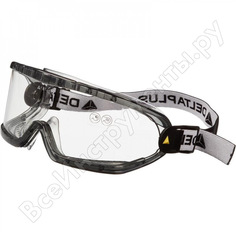 Закрытые защитные прозрачные очки Delta Plus