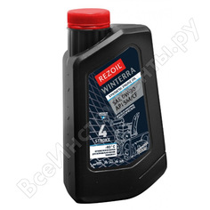 Зимнее синтетическое четырехтактное масло REZOIL