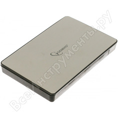 Внешний корпус gembird 2.5" usb 3.0 sata пластик/металл серебро ee2-u3s-31p