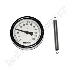 Биметаллический накладной термометр Watts