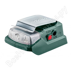 Адаптер питания+фонарь powermaxx pa 12 led-usb metabo 600298000