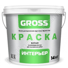 Интерьерная краска GROSS