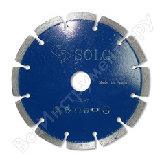 Сегментный алмазный диск по железобетону Solga Diamant