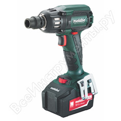 Аккумуляторный ударный гайковерт metabo ssw 18 ltx 400 bl cordless impact wrench 602205650