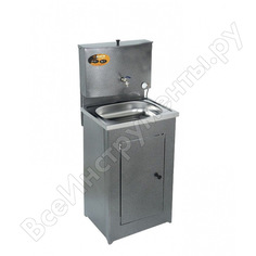 Дачный умывальник с подогревом вихрь, серебро 74/4/3