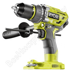 Бесщеточная ударная дрель-шуруповерт Ryobi