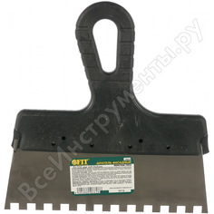 Зубчатый нержавеющий шпатель FIT F.It