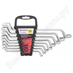 Набор гаечных накидных изогнутых ключей THORVIK