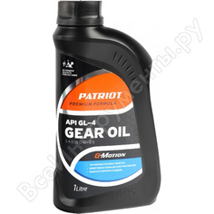 Трансмиссионное масло Patriot Патриот