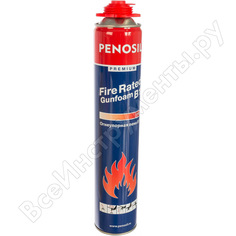 Профессиональная огнеупорная монтажная пена Penosil
